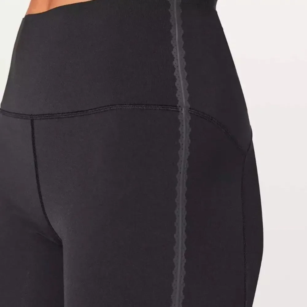 Lululemon Stop Drop & Squat Tight 28” Luxtreme High Rise HR Pant 6 Black VEUC